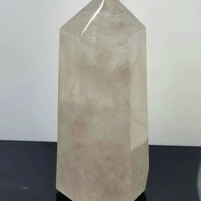 Prisma de cristal de cuarzo extra grande - 1 prisma de cuarzo XL