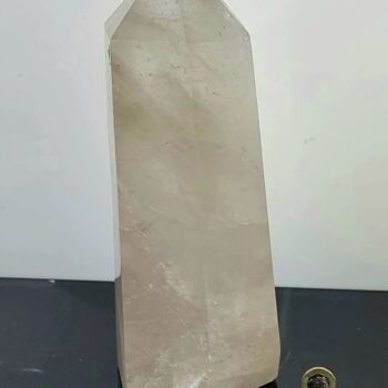 Prisme de cristal de quartz extra large - 1 prisme de quartz XL 2