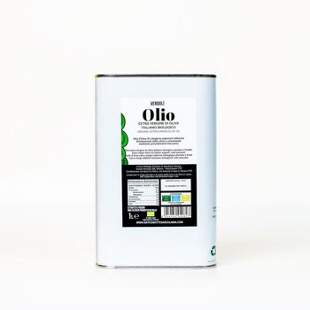Huile d'olive extra vierge italienne biologique Verdolì - 1 litre - 2023 1