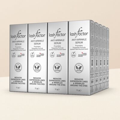 Siero antirughe Lashfactor (formula brevettata tripeptide) 15 g