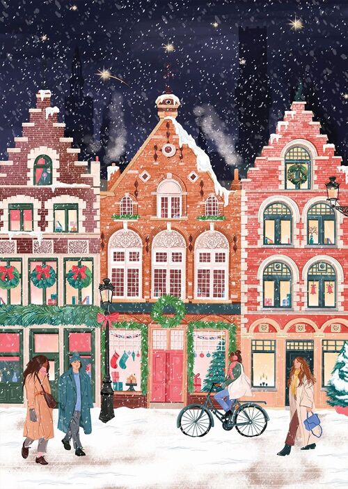 Bruges at Christmas  -  Puzzle 1000 pièces