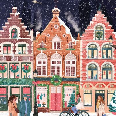 Bruges at Christmas - 1000 piece puzzle