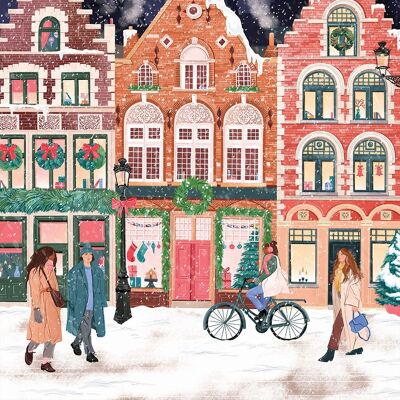 Bruges a Natale - Puzzle da 1000 pezzi