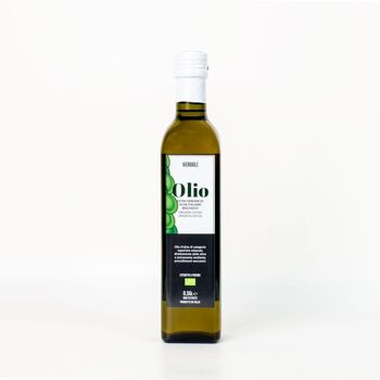 Huile d'olive extra vierge italienne biologique Verdolì - 0,50 cl 1