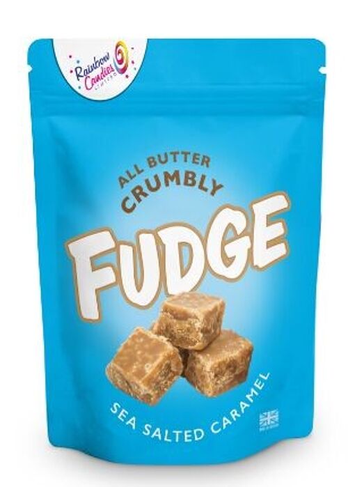 All Butter Salted Caramel Crumbly Fudge Pouch