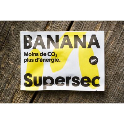 Tasca di banane essiccate biologiche