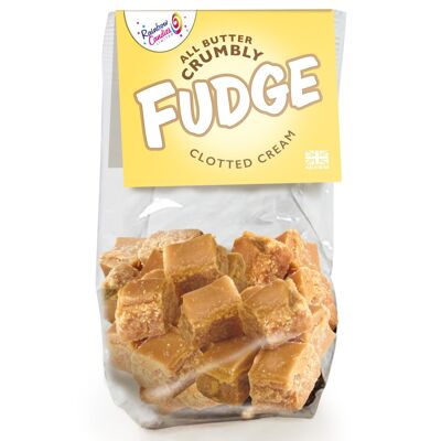 Sac à main au fudge friable à la crème caillée tout beurre.