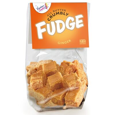Sac à main au fudge friable tout beurre et gingembre.