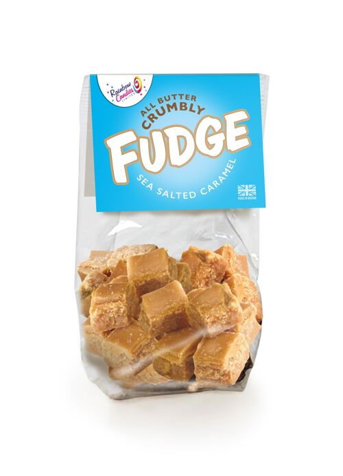 All Butter Salted Caramel Crumbly Fudge Grab Bag.