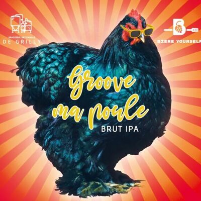 Bière Brut IPA Groove ma Poule 33cl