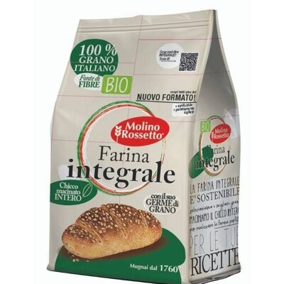 FARINA GRANO TENERO INTEGRALE BIO 1 KG