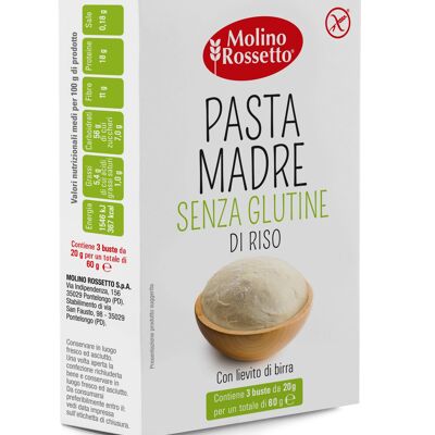 PASTA MADRE DI RISO - SENZA GLUTINE - 3 BUSTE