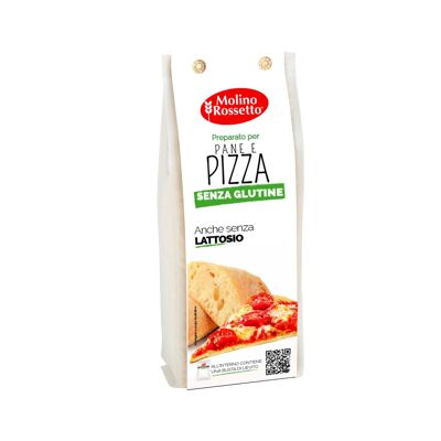 PREPARATO PER PANE E PIZZA - SENZA GLUTINE - 500g -