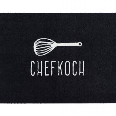 Washables Kitchen, Chefkoch, 50x75cm, schwarz/weiß