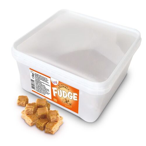 All Butter, Ginger Crumbly Fudge Tub 1.5Kg