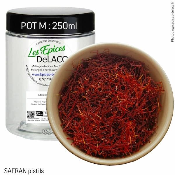 SAFRAN in Stempeln – im Glas (10 g).