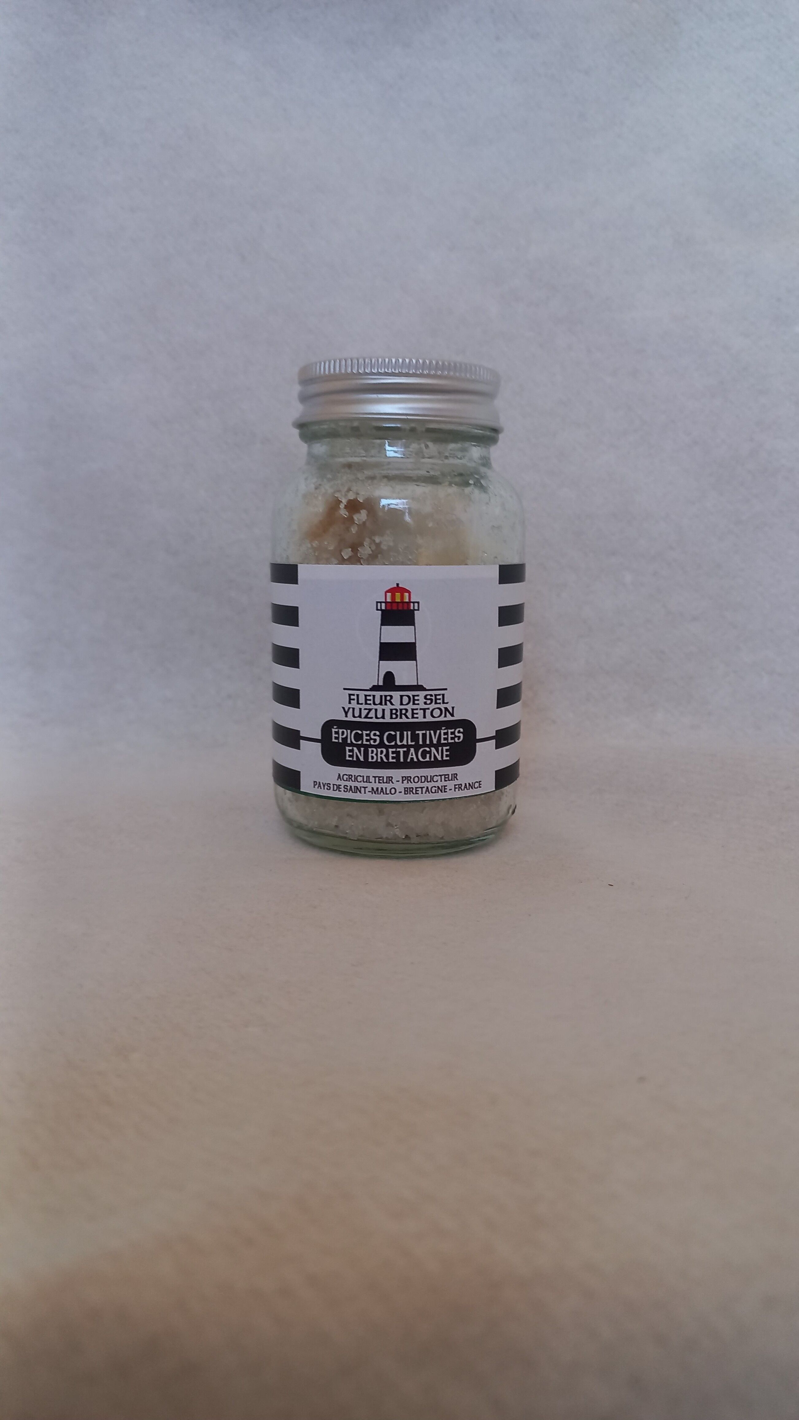 Fleur de sel with Yuzu grown in Saint Malo