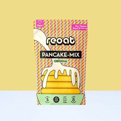 mélange à crêpes à la sauce - bio, végétalien et primé (200g de mélange ≙ 500g de pâte) | Ajoutez simplement de l'eau | Lauréat du PETA Vegan Food Award 2023