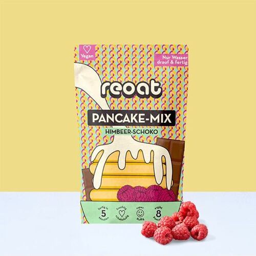 Pancake-Mix Himbeer-Schoko 200g