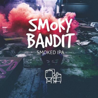 Bière BIO IPA fumée Smoky Bandit 33cl