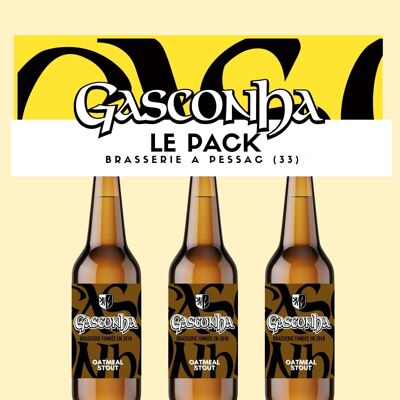 Bière Tripack Gasconha OatMeal Stout