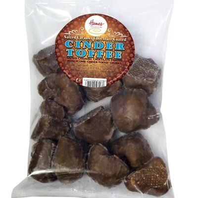 Salted Caramel Flavour Choc Covered Cinder Toffee