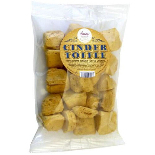 Cinder Toffee In A Clear Euro Slot Bag