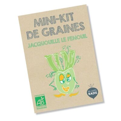 Jacquouille le fennel organic mini seed kit