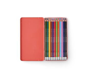 12 Crayons de couleurs - Aquarelle 2