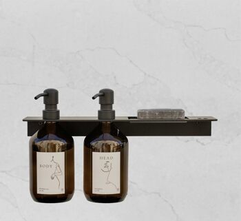 THEA - Ensemble support de douche et distributeurs de savon 3