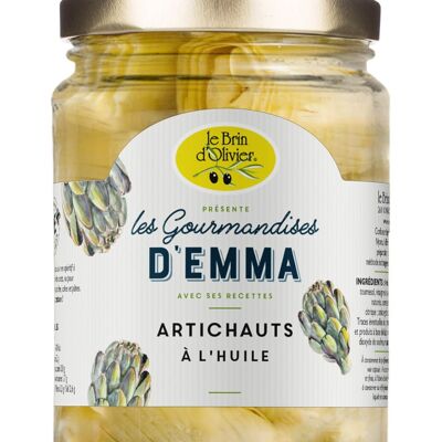Alcachofas en aceite 12 x 285g - Les Gourmandises d'Emma