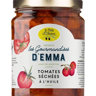 Dried tomatoes in oil 12 x 285g - Les Gourmandises d'Emma
