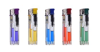 PROF COLOR GAS ELECTRONIC LIGHTERS DL-50 3