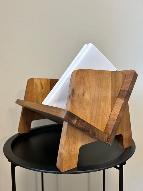 Easy-to-assemble Wooden Bookshelf - Solid Wood - Sharp Edges