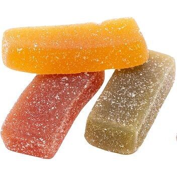 Französische Fruchtpaste in Stäbchen – 250-g-Schale