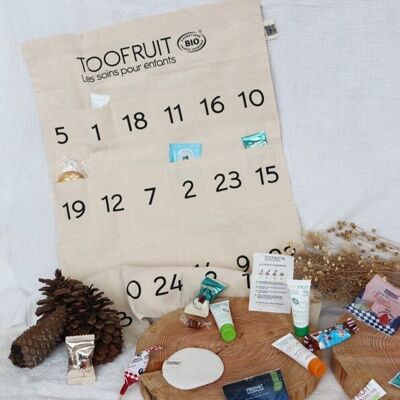 Mon 1er Calendrier de l'Avent pour enfants - des accessoires, des gourmandises, des cosmétiques