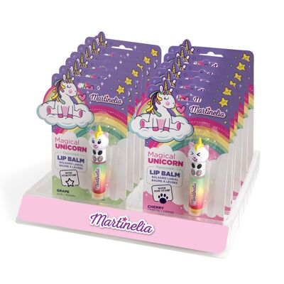 Magical tatoo unicorn lip gloss in blister pack - MARTINELIA