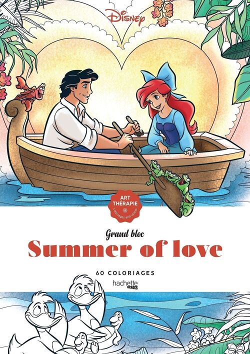 LIVRE COLORIAGE - Disney Summer of Love