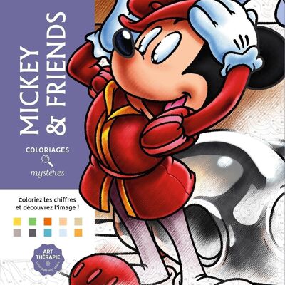 COLORING BOOK - Disney Mickey and Friends mysteries