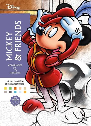 LIVRE COLORIAGE - mystères Disney Mickey and Friends 1