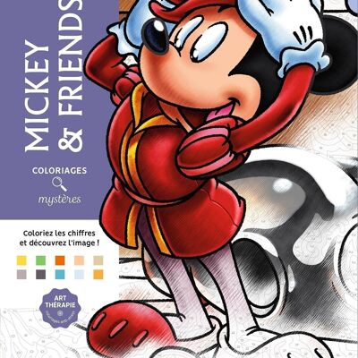 COLORING BOOK - Disney Mickey and Friends mysteries