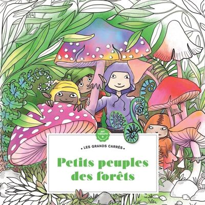 COLORING BOOK - Small Forest Peoples