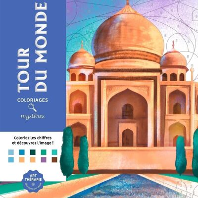 LIBRO DA COLORARE - In giro per il mondo