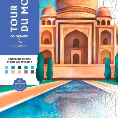 COLORING BOOK - Around the world