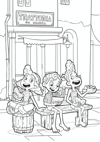 LIVRE DE COLORIAGE - Pixar 2