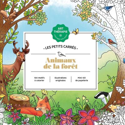 COLORING BOOK - Animals of the forest