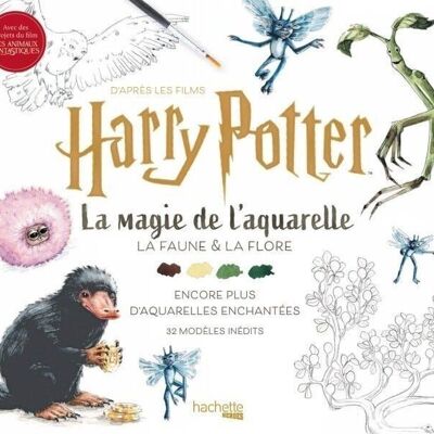 LIBRO DA COLORARE - La magia dell'acquerello Harry Potter - Volume 2