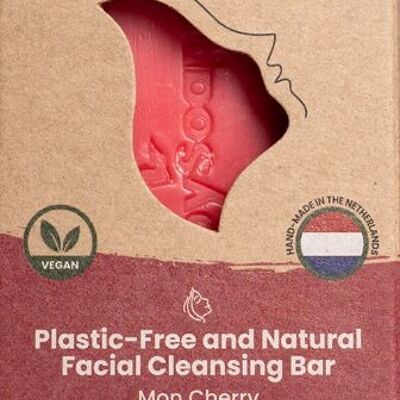 Barra limpiadora facial de edición limitada - Mon Cherry