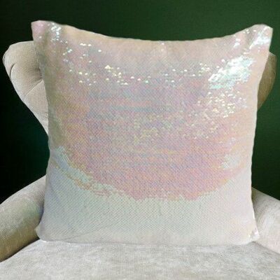 BlackF-43 - Mermaid Cushions - Pink & Snow - Sold in 4x unit/s per outer