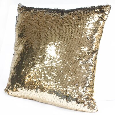 BlackF-44 - Mermaid Cushion Covers - Molten Gold & Quicksilver - Sold in 4x unit/s per outer